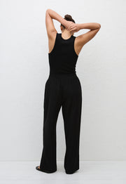Drawstring Trouser - Black - Matteau